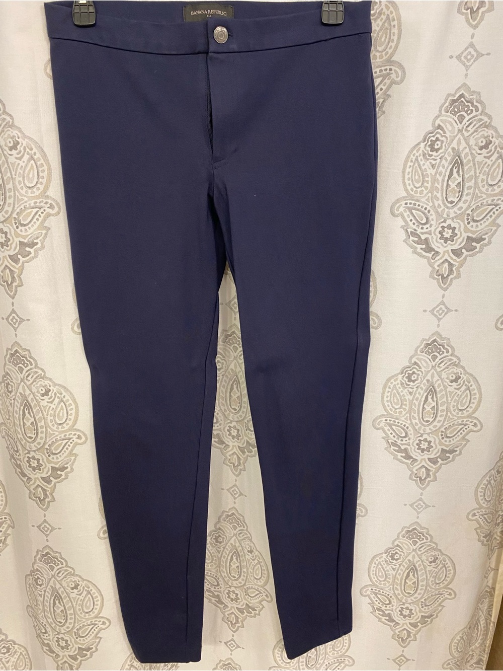 Banana Republic Navy Stretch Pants